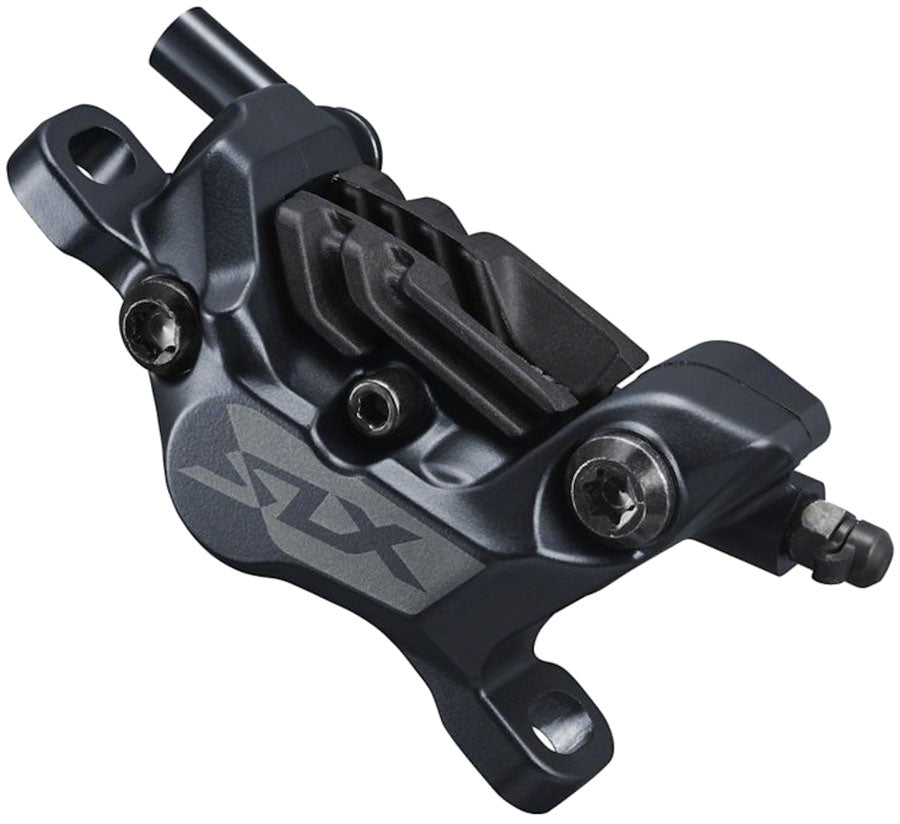 SHIMANO DEORE M6100 SLX BR-M7120 4pod 油圧 Shimano SLX BR-M7120 4-Piston Post-Mount Disc Brake Caliper, Metal