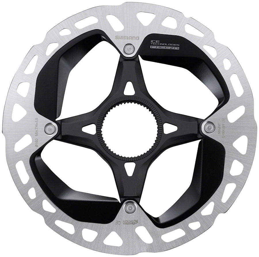 Shimano XTR RT-MT900-SE Disc Brake Rotor - 160mm, Center Lock (External Tooth Lock Ring), Silver/Black MPN: IRTMT900SE UPC: 192790504834 Disc Rotor XTR RT-MT900 Disc Rotor