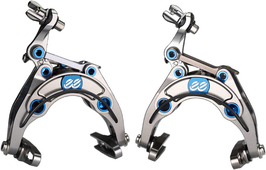 Cane Creek eeBrake Magnum Limited Edition Road Caliper Brake Set - Regular Mount, Gunmetal Gray/Blue