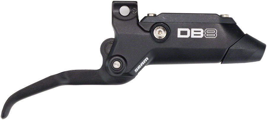 SRAM DB8 Stealth Hydraulic Brake Lever - Mineral Oil Lever, Diffusion Black, B1 MPN: 11.5018.052.023 UPC: 710845906237 Hydraulic Brake Lever Part Flat Bar Complete Hydraulic Brake Levers