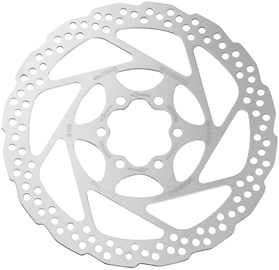 Shimano Deore SM-RT56-SP Disc Brake Rotor - 160mm, 6-Bolt, For Resin Pads Only, Silver MPN: ESMRT56SP UPC: 192790927718 Disc Rotor SM-RT56 Disc Rotor
