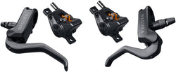 Magura MT A2 Disc Brake and Lever Set - Left and Right Levers, Front and Rear 2-Pistion Calipers, Black MPN: 2703341 Disc Brake & Lever MT A2 Disc Brake and Lever