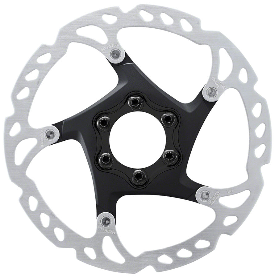 Shimano DEORE XT SM-RT76 Disc Rotor - 160mm, 6-Bolt MPN: ESMRT76S2 UPC: 192790598390 Disc Rotor SM-RT76 Disc Rotor