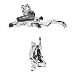 TRP EVO PRO HD-M9040 40 / 20 Anniversary Edition Disc Brake and Lever Set - Silver Limited Edition, Front/Rear Set MPN: ABHD000925 Disc Brake & Lever EVO PRO 40/20 Anniversary Edition Disc Brake and Lever Set