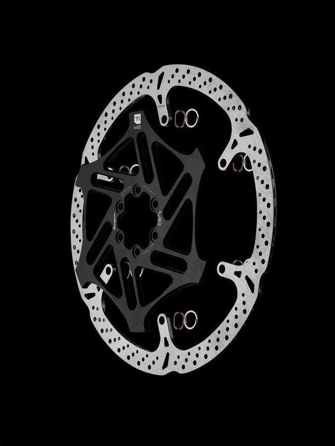 Hope EVO V6Ti Ltd Mono Edition Complete Disc Brake Boxset - Levers, 6-Piston Calipers, Vented Rotors, Hoses, Pads, MPN: T4EV6T2220BME Disc Brake & Lever EVO V6Ti Limited Mono Edition Complete Disc Brake Boxset