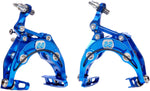 Cane Creek eeBrake 30th Anniversary Road Caliper Brake Set - Regular Mount, Gunmetal Gray/Blue MPN: BEE0390-CC30 UPC: 840226029849 Road Caliper Brakes eeBrake G4 30th Anniversary Road Caliper Brake Set