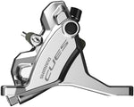 Shimano CUES BR-U6030F Hydraulic Disc Brake Caliper - Front, Flat Mount, Resin Pad, Silver MPN: EBRU6030F6RXS UPC: 192790953182 Disc Brake Calipers CUES BR-U6030 Disc Brake Caliper