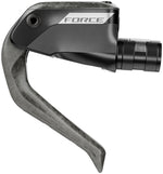 SRAM Force Aero Disc Brake and Lever - Rear, Flat Mount, 20mm Offset, 2000mm Hose, Carbon Lever Blade, Black, E1 - Disc Brake & Lever - Force Aero TT/Tri Disc Brake and Lever