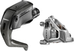 SRAM RED Aero Disc Brake and Lever - Rear, Flat Mount, 20mm Offset, 2000mm Hose, Carbon Lever Blade, Black/Silver, E1 MPN: 00.5018.276.001 UPC: 710845926075 Disc Brake & Lever RED Aero TT/Tri Disc Brake and Lever