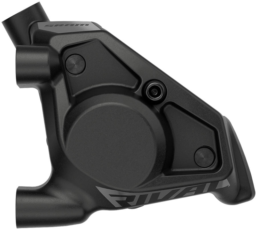 SRAM Rival Aero Disc Brake and Lever -  Front, Flat Mount, 20mm Offset, 1100mm Hose, Carbon Lever Blade, Black, E1 MPN: 00.5018.275.000 UPC: 710845926044 Disc Brake & Lever Rival Aero TT/Tri Disc Brake and Lever