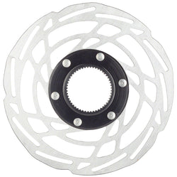 Jagwire Sport SR1 Disc Brake Rotor - 160mm, Center Lock, Silver - Disc Rotor - Sport SR1 Disc Brake Rotor