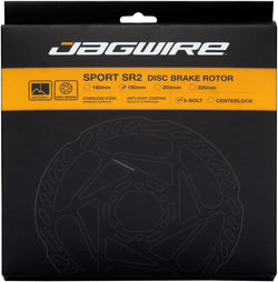 Jagwire Sport SR2 Disc Brake Rotor - 180mm, 6-Bolt, 1.8mm Thickness MPN: DCR201 Disc Rotor Sport SR2 Disc Brake Rotor