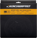 Jagwire Sport SR2 Disc Brake Rotor - 160mm, Center Lock, Includes Lockring, 1.8mm Thickness MPN: DCR210 Disc Rotor Sport SR2 Disc Brake Rotor