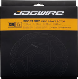 Jagwire Sport SR2 Disc Brake Rotor - 160mm, Center Lock, Includes Lockring, 1.8mm Thickness MPN: DCR210 Disc Rotor Sport SR2 Disc Brake Rotor