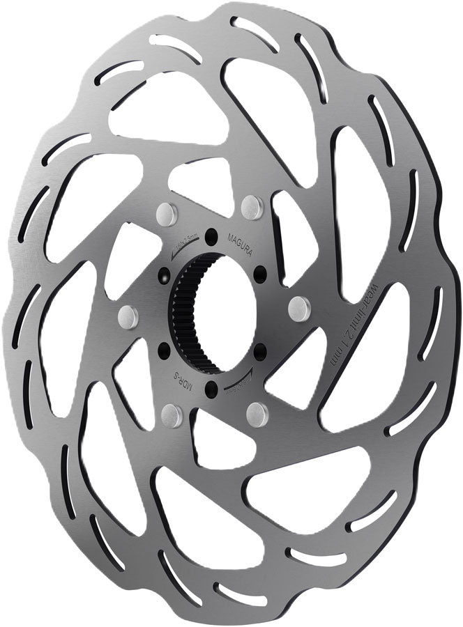 Magura Gustav Pro MDR-S CL Disc Brake Rotor - 180mm, Center Lock, 2.5mm Thickness, Optimized for use with Magura Gustav MPN: 2703310 Disc Rotor Gustav Pro MDR-S 2.5mm Disc Brake Rotor