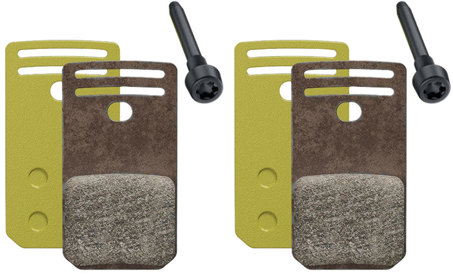 Magura MDP 13 Gold Disc Brake Pad - Organic Compound, For Gustav/Clara, Includes 4 Brake Pads and 2 Screws MPN: 2703251 Disc Brake Pad MDP 13 Disc Brake Pads