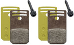 Magura MDP 13 Gold Disc Brake Pad - Organic Compound, For Gustav/Clara, Includes 4 Brake Pads and 2 Screws MPN: 2703251 Disc Brake Pad MDP 13 Disc Brake Pads