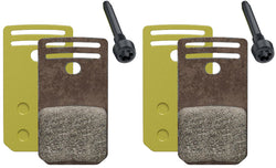 Magura MDP 13 Gold Disc Brake Pad - Organic Compound, For Gustav/Clara, Includes 4 Brake Pads and 2 Screws MPN: 2703251 Disc Brake Pad MDP 13 Disc Brake Pads