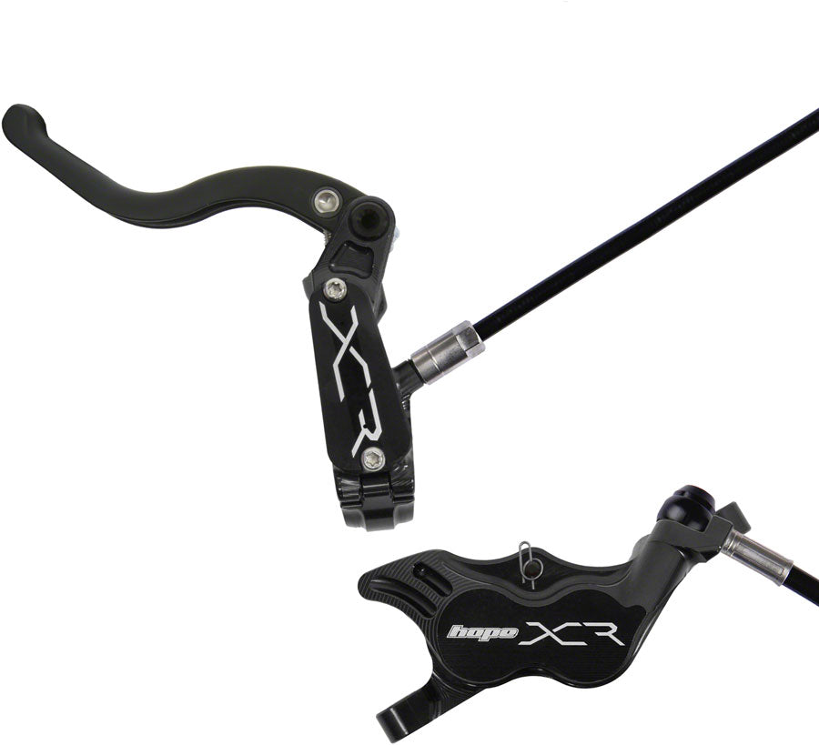 Hope XCR Pro E4 Disc Brake and Lever Set - Front, Hydraulic, Post Mount, Black MPN: XCRPE4NFL Disc Brake & Lever XCR Pro E4 Disc Brake and Lever Set