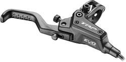 TRP EVO Pro HD-M9040 Disc Brake and Lever - Right/Front or Rear, 1900mm Hose, Post Mount, 4-Piston, Black - Disc Brake & Lever - EVO PRO Disc Brake and Lever