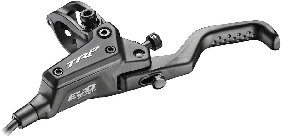 TRP EVO Pro HD-M9040 Disc Brake and Lever - Left/Front or Rear, 1900mm Hose, Post Mount, 4-Piston, Black - Disc Brake & Lever - EVO PRO Disc Brake and Lever