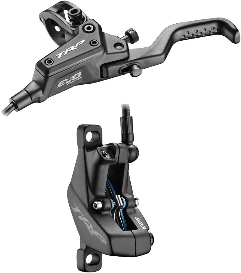 TRP DH-R Evo Pro Disc Brake and Lever - Hydraulic, 4-Pistion, Post