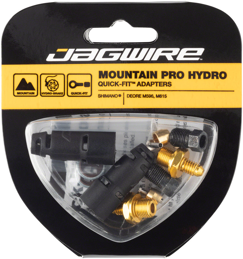 Jagwire Pro Disc Brake Hydraulic Hose Quick-Fit Adaptor for