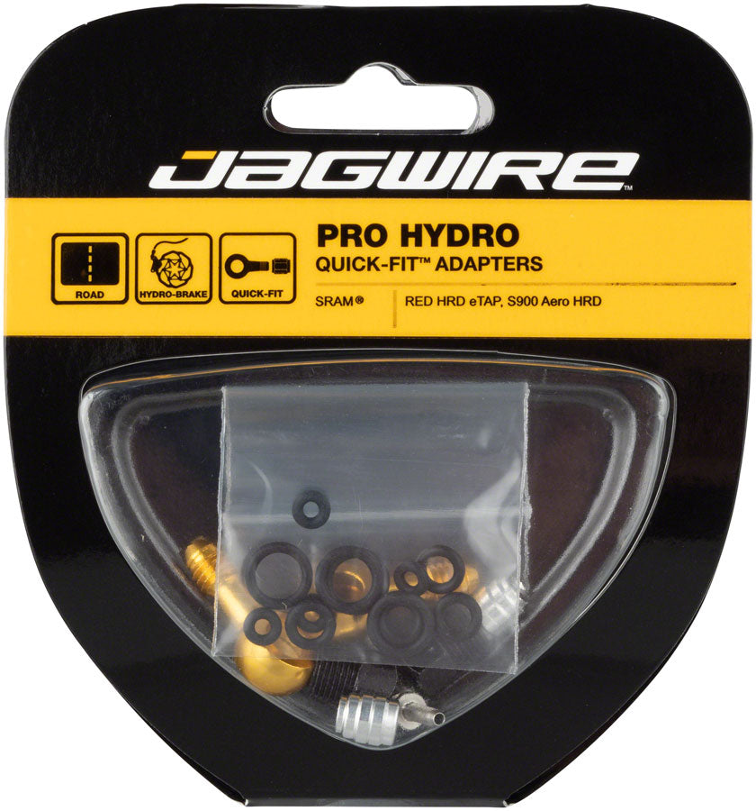 Jagwire Pro Quick-Fit Adapters for Hydraulic Hose - Fits SRAM RED