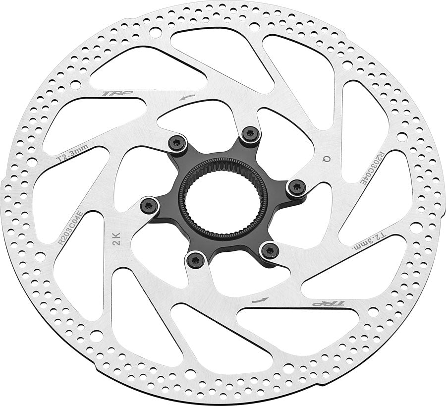 TRP RC04E Disc Brake Rotor - 203mm, Center Lock, 2.3mm Disc Rotor