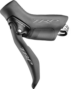 TRP Hylex Disc Brake and Lever - Left, Hydraulic, 2-Piston, 1900mm Hose, Flat Mount, Black - Disc Brake & Lever - Hylex Disc Brake and Lever