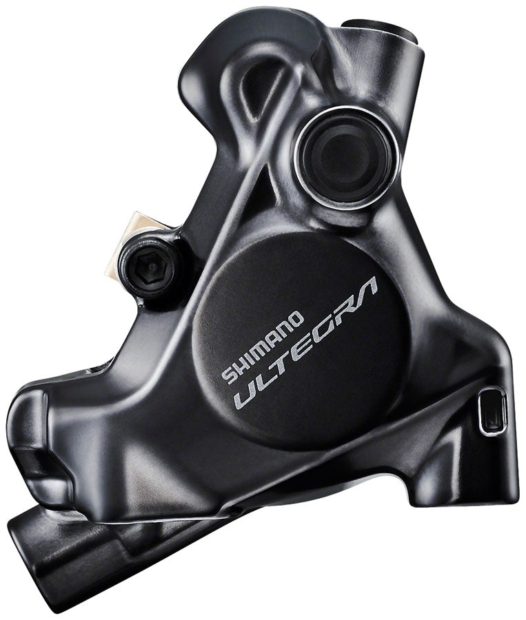 Shimano Ultegra BR-8170 Hydraulic Disc Brake Caliper - Rear, Flat Mount, Finned Resin Brake Pads MPN: IBRR8170RDRF UPC: 192790889535 Disc Brake Calipers Ultegra BR-R8170 Disc Caliper