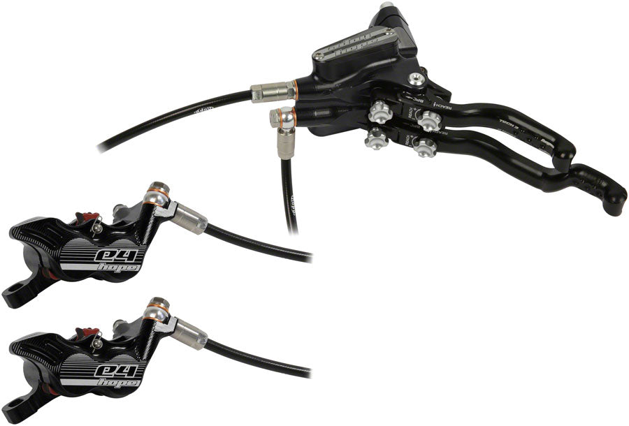 Hope Tech 3 E4 Duo Disc Brake and Lever - Left Hand, Front
