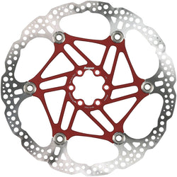 Hope Floating Disc Brake Rotor - 220mm, 6-Bolt, Red MPN: HBSP3302206FR Disc Rotor Floating Disc Rotor