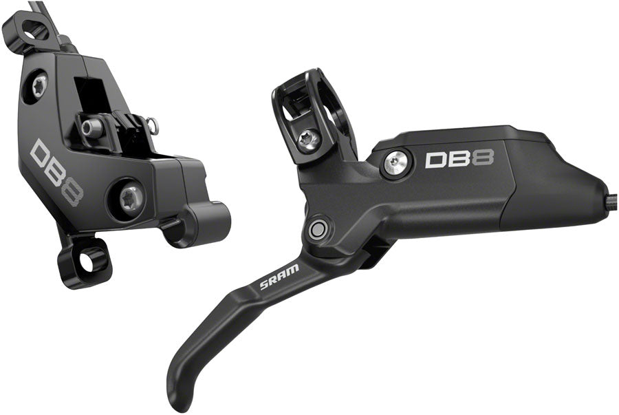 SRAM DB8 Disc Brake and Lever - Front, Mineral Oil Hydraulic, Post Mount, Diffusion Black, A1 MPN: 00.5018.193.000 UPC: 710845872266 Disc Brake & Lever DB8 Disc Brake and Lever