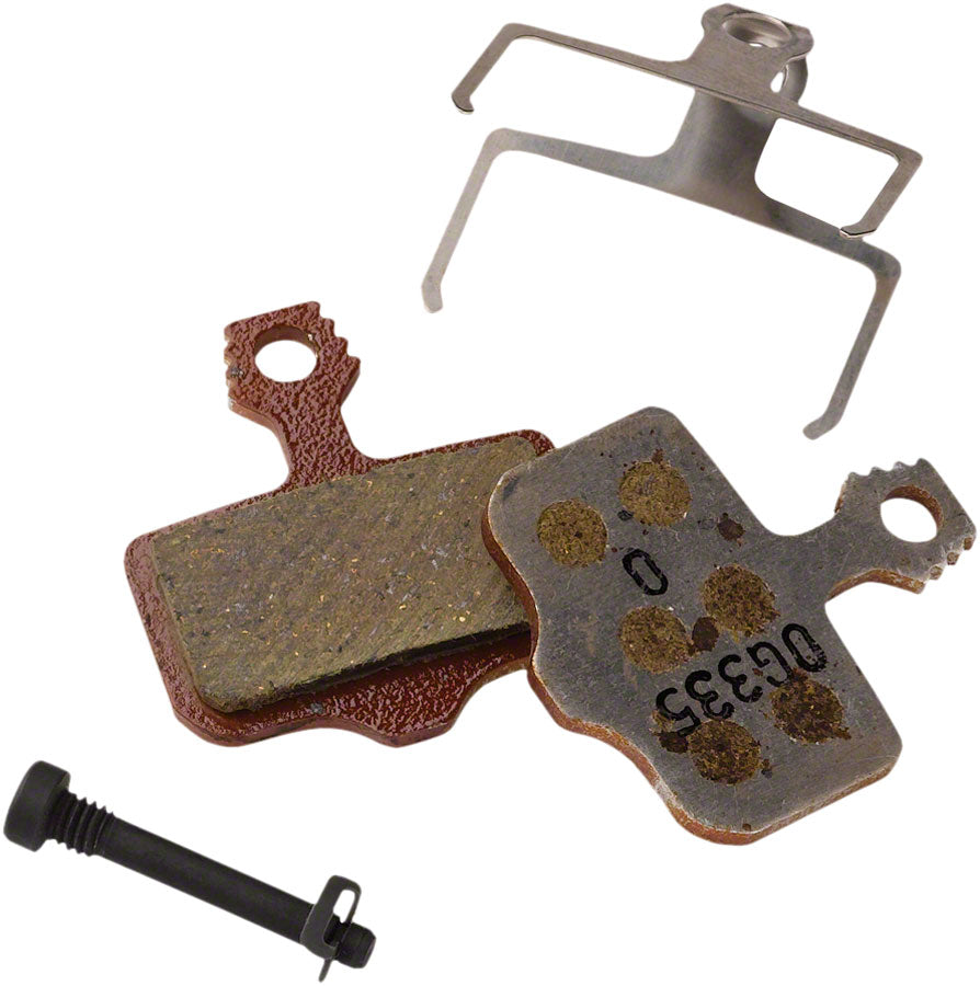 SRAM Disc Brake Pads Organic Compound Aluminum Backed Quiet Light