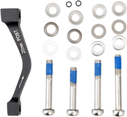 SRAM/ Avid 20mm Post-Mount Disc Caliper to Post Mount Frame/Fork Adaptor with Stainless Bolts Kits for Regular and CPS MPN: 00.5318.007.004 UPC: 710845768231 Disc Brake Adaptor Post Mount Disc Brake Adaptor