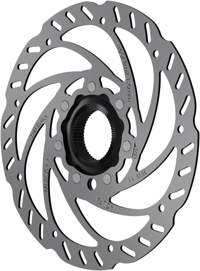 Magura MDR-A CL Disc Brake Rotor - 180mm, Center Lock, External Notch Lockring, Only compatible with MT A2 Brakes MPN: 2702914 Disc Rotor MDR-A CL Disc Brake Center Lock Rotor