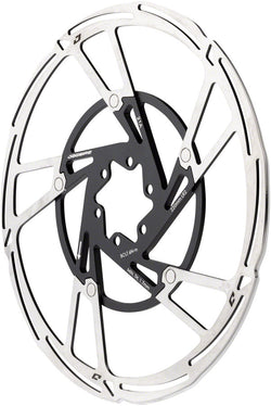 Jagwire Pro LR2 Disc Brake Rotor - 220mm, 6-Bolt, Silver/Black MPN: DCR064 Disc Rotor Pro LR2 Disc Brake Rotor