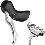 Shimano CUES BL-U6030L/BR-U6030F Disc Brake and Lever - Front, Hydraulic, Flat Mount, Resin Pads, Silver MPN: IU60302DNF6RC100 UPC: 192790953823 Disc Brake & Lever CUES U6030 Disc Brake and Lever