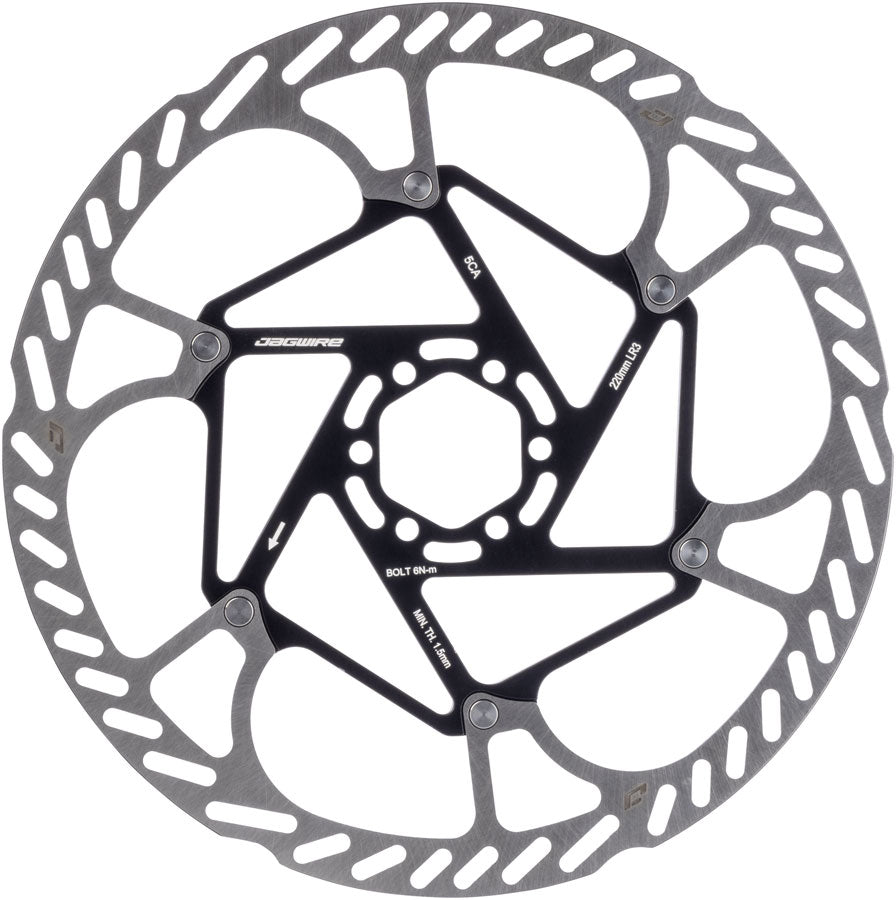 Jagwire Pro LR3 Disc Brake Rotor - 220mm, 6-Bolt, 2.0mm Thickness - Disc Rotor - Pro LR3 Disc Brake Rotor