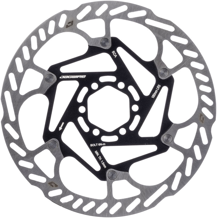 Jagwire Pro LR3 Disc Brake Rotor - 180mm, 6-Bolt, 1.8mm Thickness - Disc Rotor - Pro LR3 Disc Brake Rotor