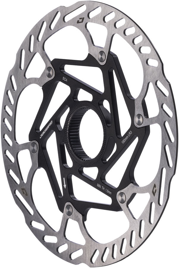 Jagwire Pro LR3 Disc Brake Rotor - 180mm, Center Lock, Includes Lockring, 1.8mm Thickness MPN: DCR216 Disc Rotor Pro LR3 Disc Brake Rotor