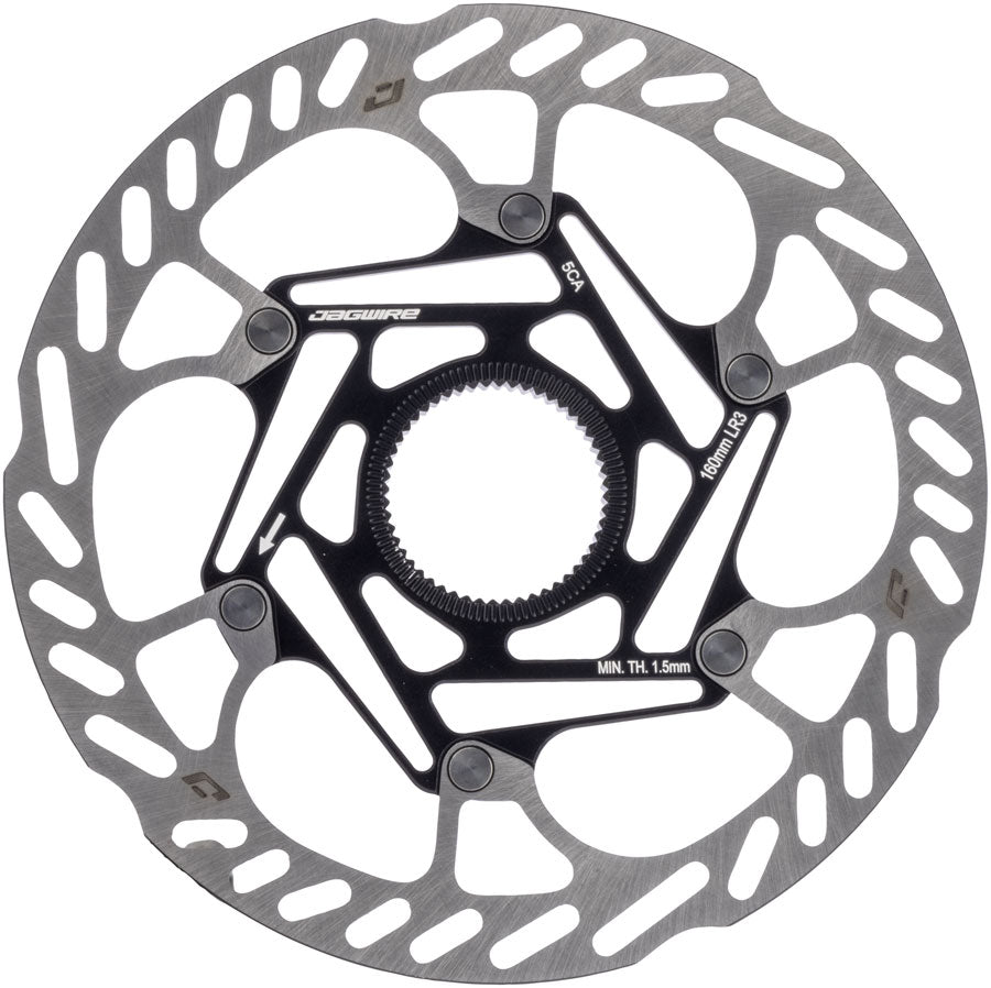 Jagwire Pro LR3 Disc Brake Rotor - 160mm, Center Lock, Includes Lockring, 1.8mm Thickness - Disc Rotor - Pro LR3 Disc Brake Rotor