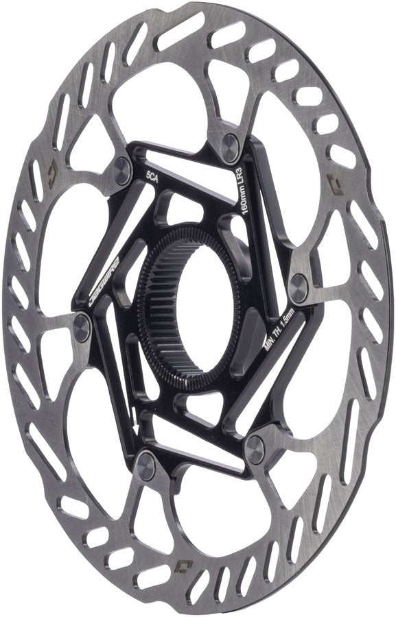 Jagwire Pro LR3 Disc Brake Rotor - 160mm, Center Lock, Includes Lockring, 1.8mm Thickness MPN: DCR215 Disc Rotor Pro LR3 Disc Brake Rotor