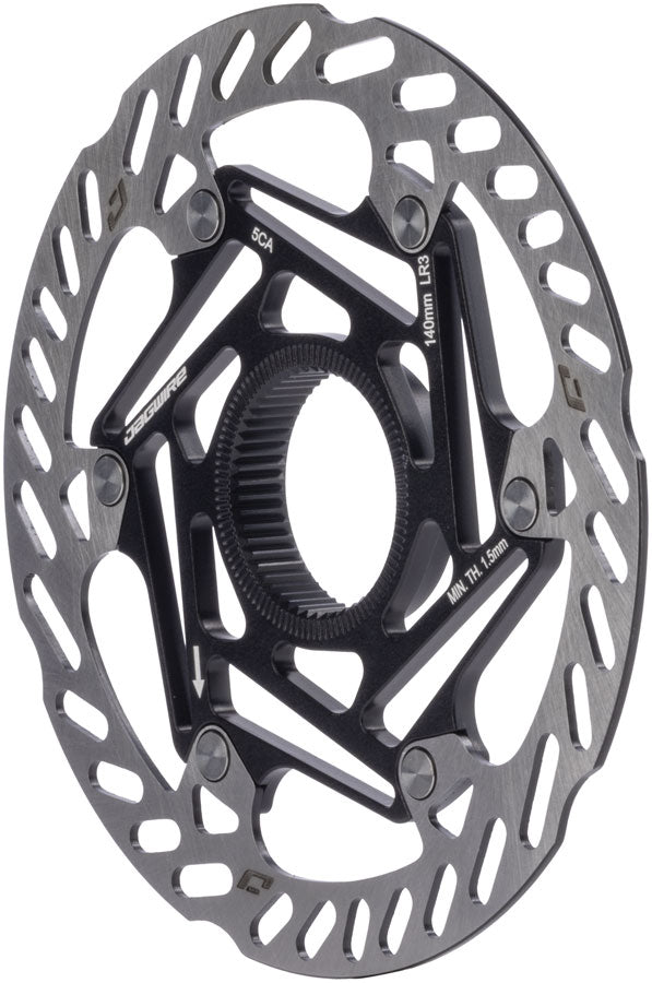 Jagwire Pro LR3 Disc Brake Rotor - 140mm, Center Lock, Includes Lockring, 1.8mm Thickness MPN: DCR214 Disc Rotor Pro LR3 Disc Brake Rotor