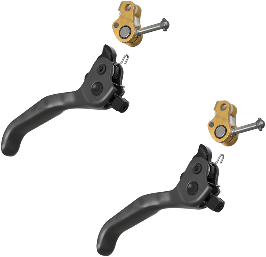 SRAM Maven Ultiimate/Silver Brake Lever Tuning Kit - (2) Carbon Lever Blades and (2) Swinglink Assemblies, A1 MPN: 00.5018.278.000 UPC: 710845927515 Hydraulic Brake Lever Part Maven Brake Lever Tuning Kits