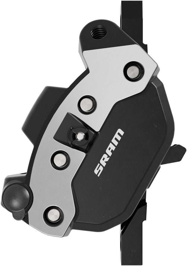 SRAM Maven Ultimate Disc Brake Caliper Assembly - Front/Rear, Post Mount, 4-Piston, Black/Silver, B1 MPN: 11.5018.056.036 UPC: 710845927669 Disc Brake Calipers Maven Series Disc Brake Calipers