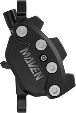 SRAM Maven Bronze Disc Brake Caliper Assembly - Front/Rear, Post Mount, 4-Piston, Diffusion Black, B1 - Disc Brake Calipers - Maven Series Disc Brake Calipers