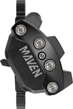 SRAM Maven Silver Disc Brake Caliper Assembly - Front/Rear, Post Mount, 4-Piston, Black, A1 - Disc Brake Calipers - Maven Series Disc Brake Calipers