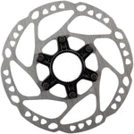 Shimano SM-RT64-S Disc Brake Rotor with External Lockring - 160mm, Center Lock, Silver - Disc Rotor - SM-RT64 Disc Brake Rotor